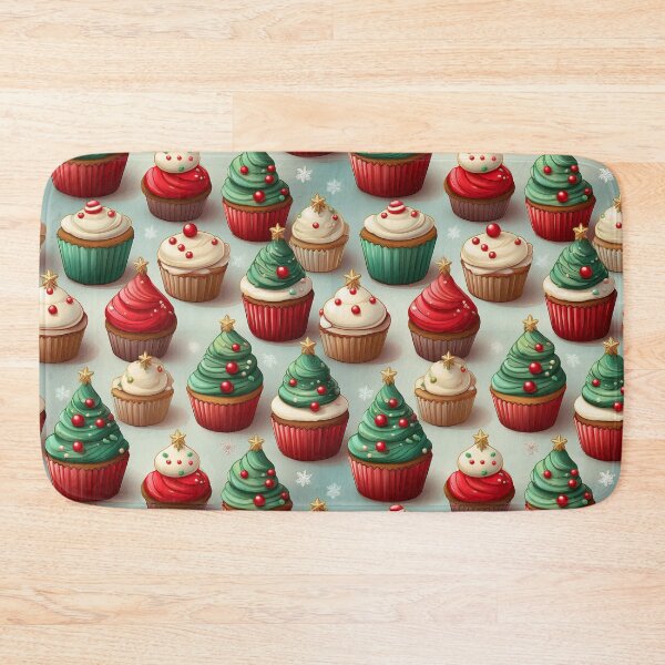 Item preview, Cupcake Delight: A delicious pattern featuring cupcakes topped with Heaps of Yum designed and sold by Grang Art Artistic Designs.
