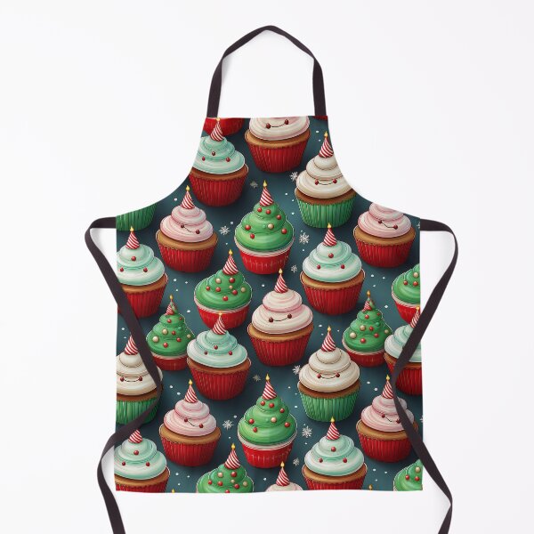 Item preview, Yummy Happy Cupcakes: A delicious pattern featuring cupcakes topped with Heaps of Fun designed and sold by Grang Art Artistic Designs.