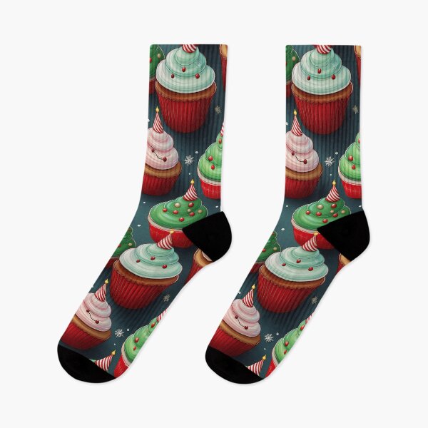 Item preview, Yummy Happy Cupcakes: A delicious pattern featuring cupcakes topped with Heaps of Fun designed and sold by Grang Art Artistic Designs.
