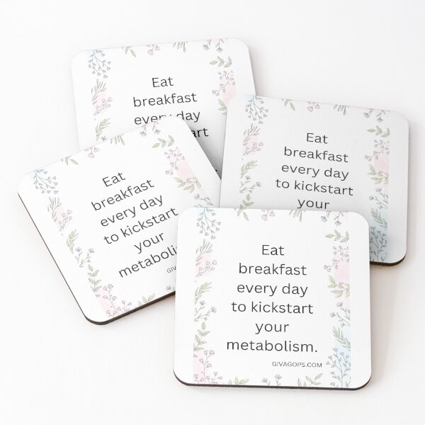 Item preview, Eat breakfast every day to kickstart your metabolism. designed and sold by CUTESTUFFnow.