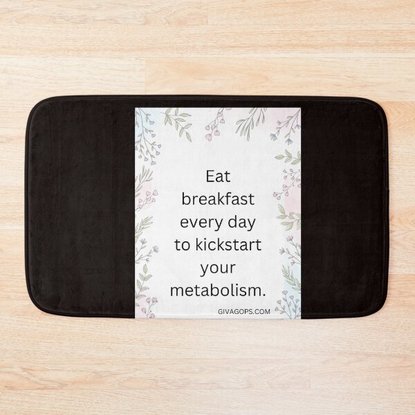 Item preview, Eat breakfast every day to kickstart your metabolism. designed and sold by CUTESTUFFnow.