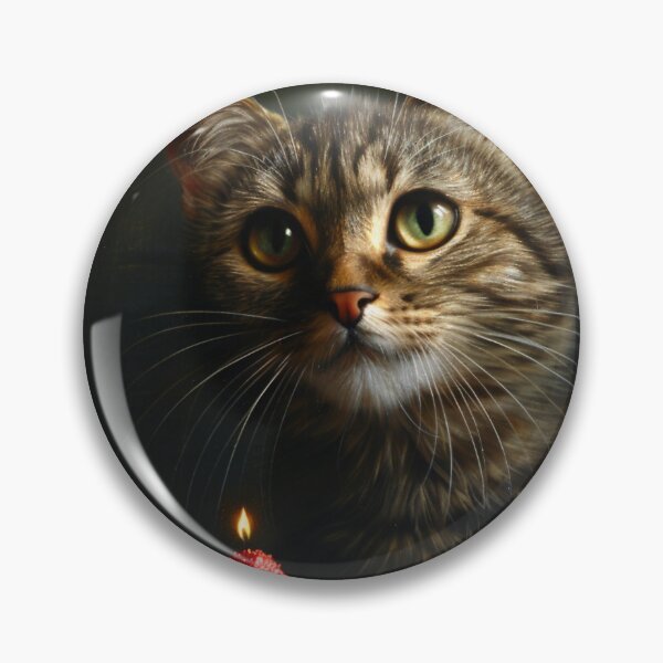 Item preview, Cat with Birthday Cake designed and sold by FleurFrench.