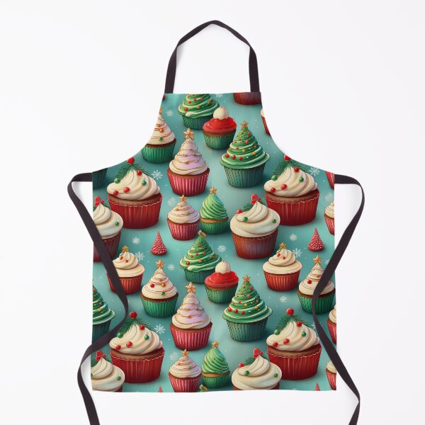 Item preview, Festive Cupcake Delight: A delicious pattern featuring cupcakes topped with Heaps of Yum designed and sold by Grang Art Artistic Designs.