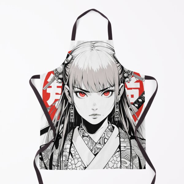 Item preview, Female Samurai - red and black  designed and sold by Weatherwaxx.