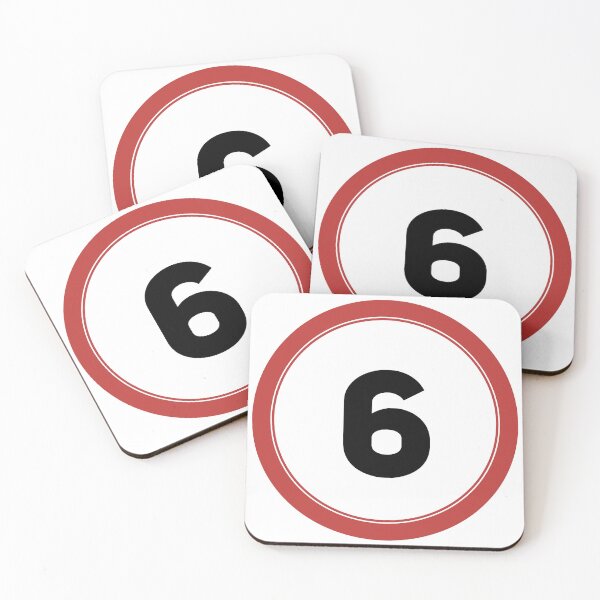 Item preview, Speed limit 6, happy 6 year birthday designed and sold by Wolagno.