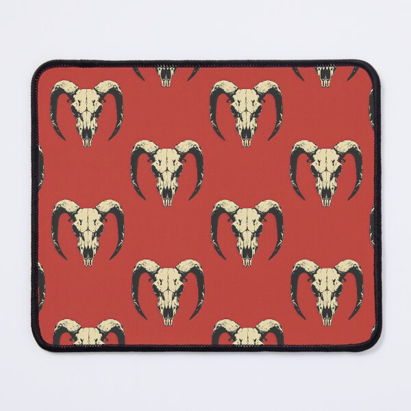 Item preview, Bold Black and Red Goat Skull Design designed and sold by Piotrek0001.