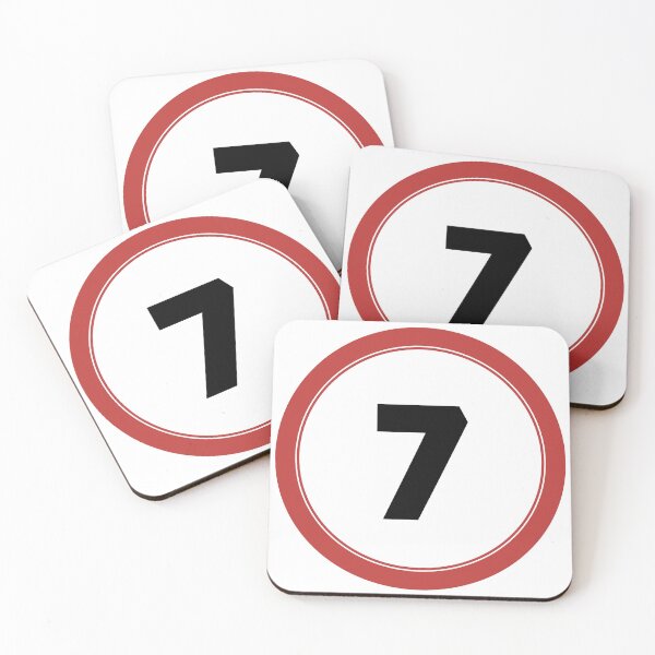 Item preview, Speed limit 7, happy 7th birthday designed and sold by Wolagno.