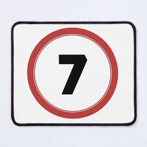 Item preview, Speed limit 7, happy 7th birthday designed and sold by Wolagno.