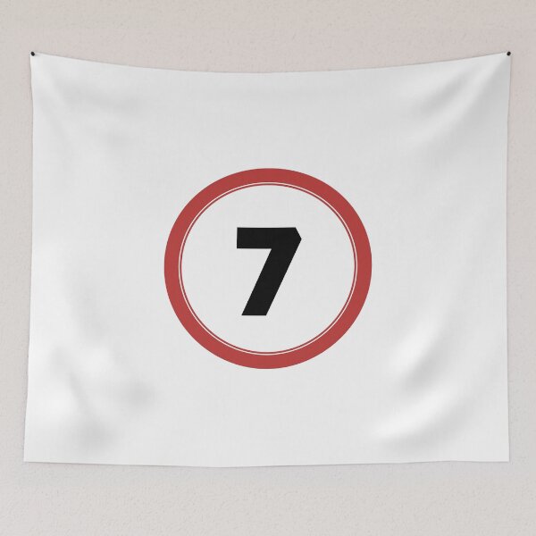 Item preview, Speed limit 7, happy 7th birthday designed and sold by Wolagno.