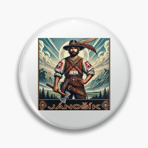 Item preview, Jánošík - Legendary Slovak Folk Hero designed and sold by JustPerfectDay.