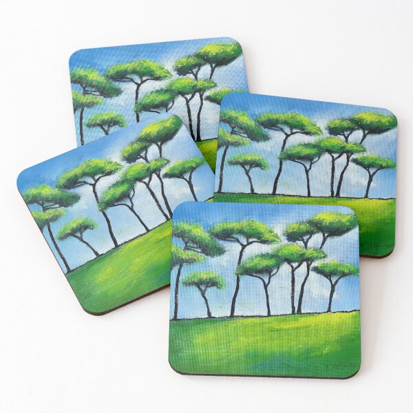Aperçu de l'œuvre Bosquet d'arbres de la Série Bijoux créée et vendue par Lydie Allaire Allaire.