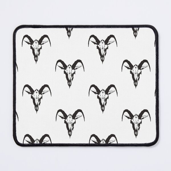 Item preview, Detailed Skull with Distinctive Curved Horns designed and sold by Piotrek0001.