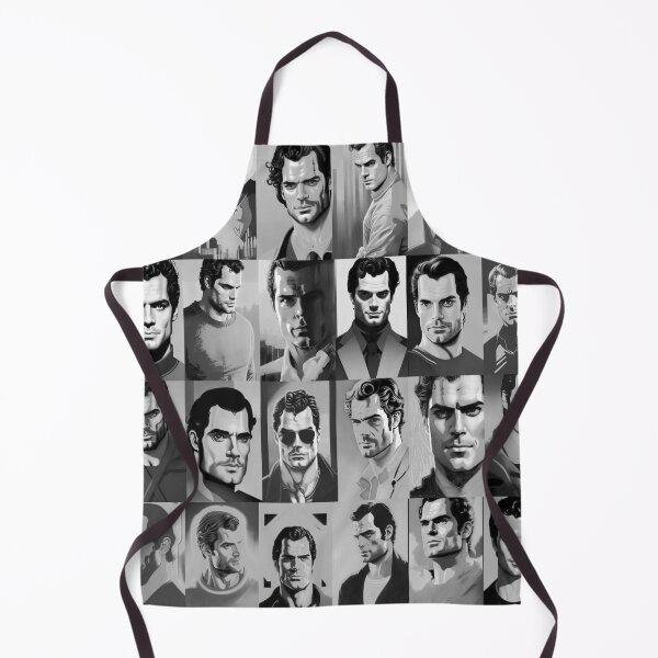 Item preview, Henry Cavill Black and White Collage designed and sold by Divine Ease.