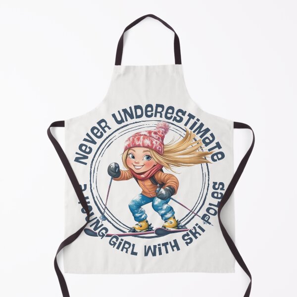 Item preview, Never underestimate a young girl with poles designed and sold by StudioRedKoala.