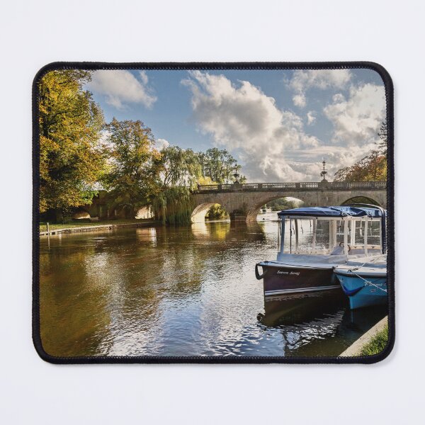 Item preview, Wallingford Bridge Autumn Riverscape designed and sold by IanWL.