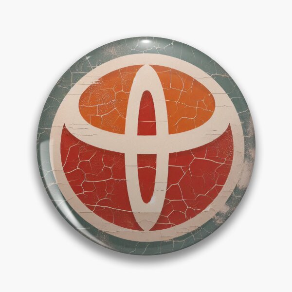 Item preview, Vintage Toyota Sign Cracked And Sun Worn designed and sold by neildoch.
