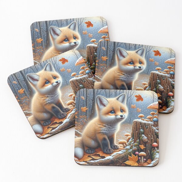 Item preview, Kawaii Baby Fox designed and sold by m-y-A-I-A-R-T-.
