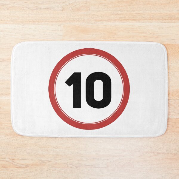 Artikelvorschau, Tempolimit bei 10, alles Gute zum 10-jährigen Jubiläum entworfen und verkauft von Wolagno.