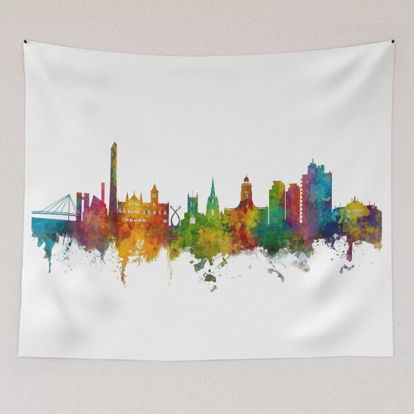 Item preview, Northampton England Skyline designed and sold by ArtPrints.