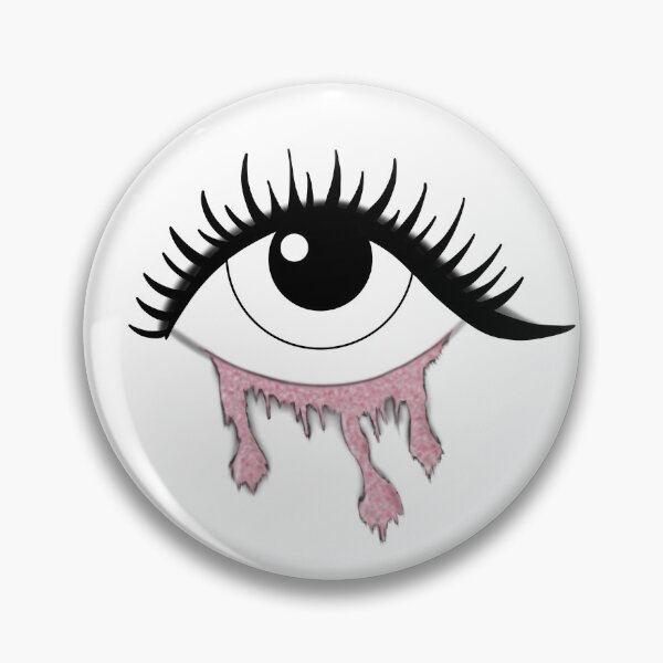 Item preview, Eye crying pink glitter  designed and sold by Becky-Marie.