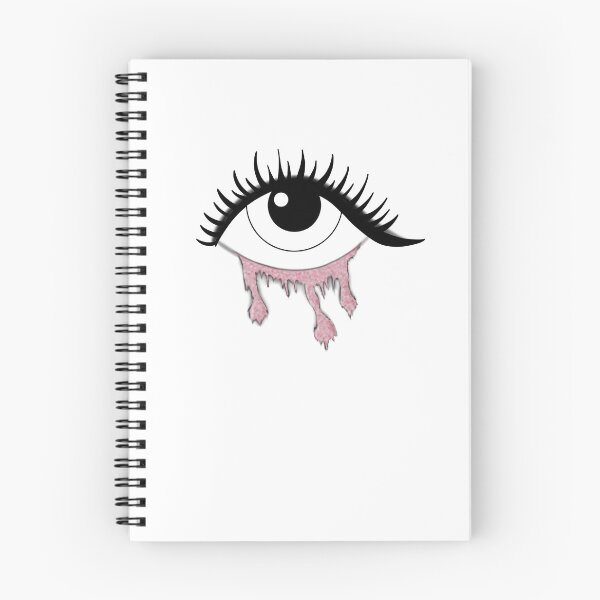 Item preview, Eye crying pink glitter  designed and sold by Becky-Marie.