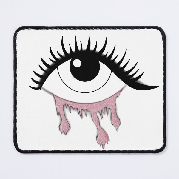 Item preview, Eye crying pink glitter  designed and sold by Becky-Marie.