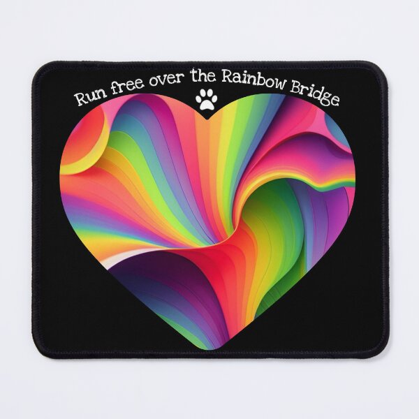 Item preview, Run Free over the Rainbow Bridge designed and sold by emmuk74.