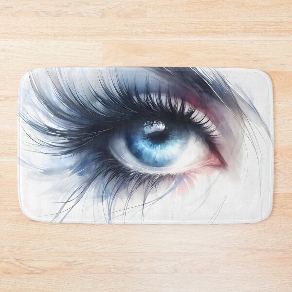 Item preview, Stunning Watercolor Female Eye Close-up Design designed and sold by PandaTShirtShop.