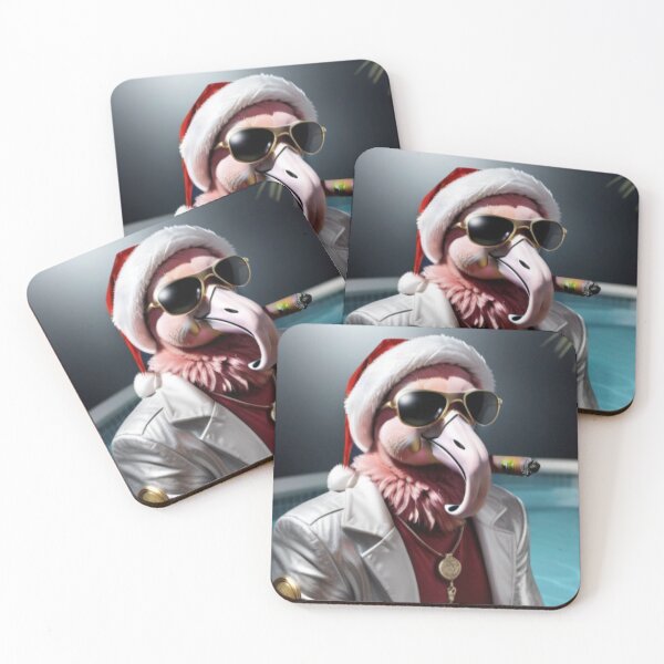 Artikelvorschau, Weihnachtsflamingo entworfen und verkauft von Sidney Graf.
