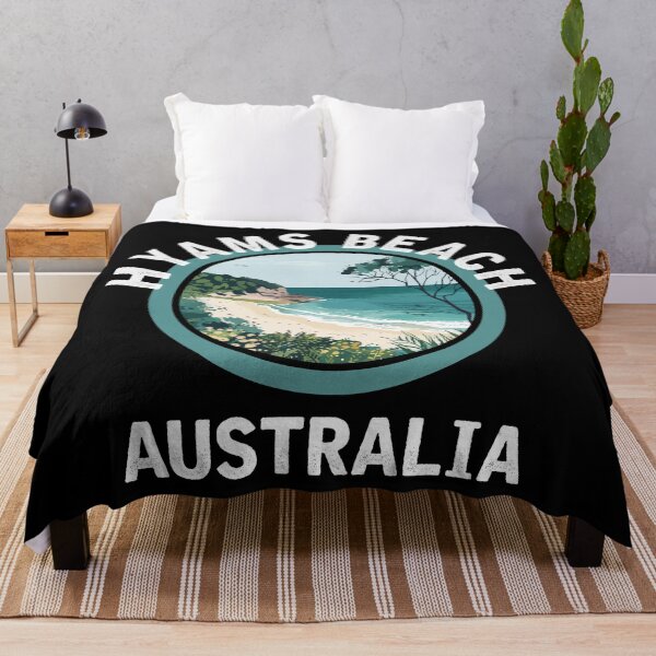 Item preview, Hyams Beach - Australia (with White Lettering) designed and sold by VelvetRoom.