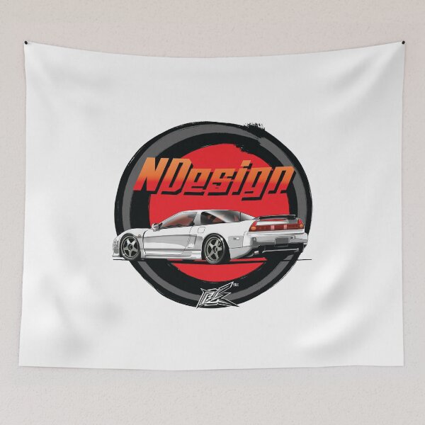 Item preview, nsx supercar rear white  designed and sold by NaquashM.