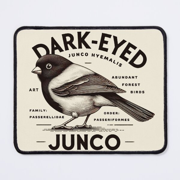 Item preview, Dark-Eyed Junco 3 designed and sold by theAVIARY7.