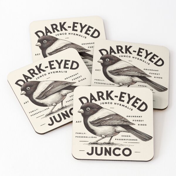 Item preview, Dark-Eyed Junco 3 designed and sold by theAVIARY7.