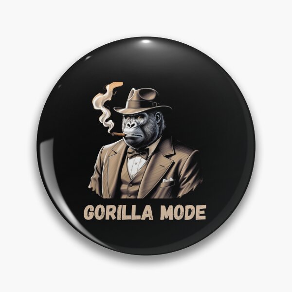 Item preview, Copy of Gorilla Mode: Gorilla with a cigar and hat designed and sold by ShirtWardrobe.