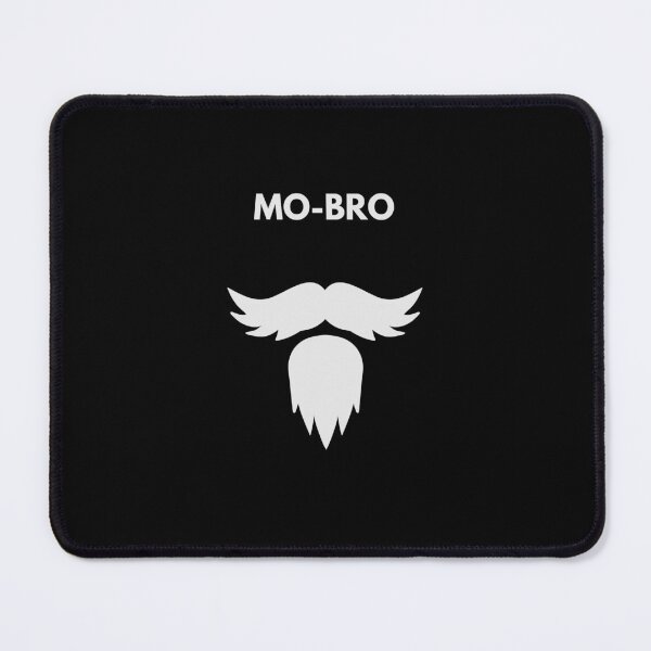 Item preview, MOvember Inspired MO-BRO Moustache 6 T-Shirt and Stickers designed and sold by Wit-T-Merch.