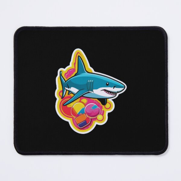Item preview, Cool Shark Sticker for Ocean Lovers designed and sold by ArtCreator2023.