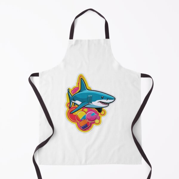 Item preview, Cool Shark Sticker for Ocean Lovers designed and sold by ArtCreator2023.