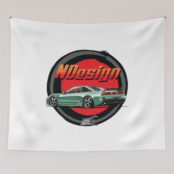 Item preview, nsx supercar rear green  designed and sold by NaquashM.