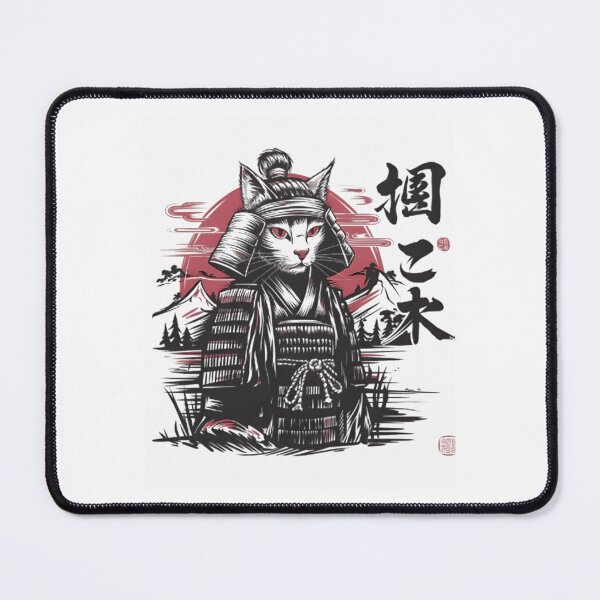 Item preview, Cute Cat  Samurai Ninja  designed and sold by Hotshots Design.