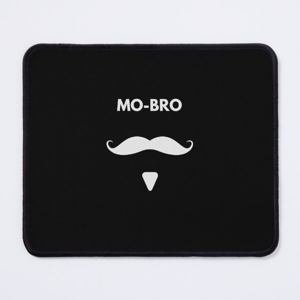 Item preview, MOvember Inspired MO-BRO Moustache 7 T-Shirt and Mustache Stickers designed and sold by Wit-T-Merch.