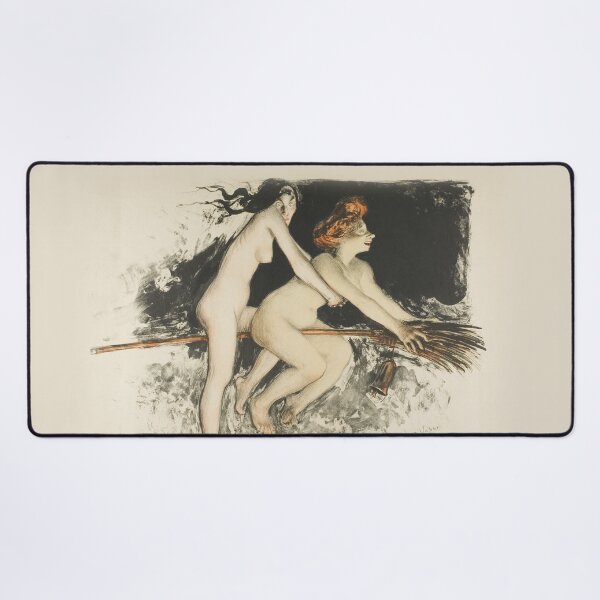 Item preview, Witches by Jean Veber designed and sold by Vintage Designs +.