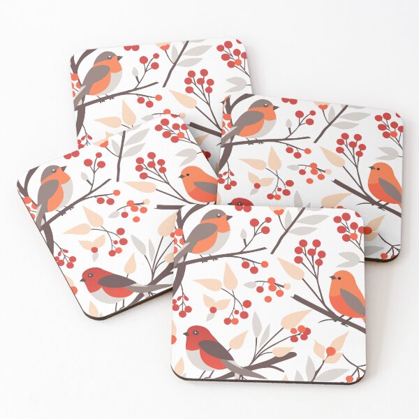 Item preview, Birds and Berrries Pattern designed and sold by Lydyb-creations.
