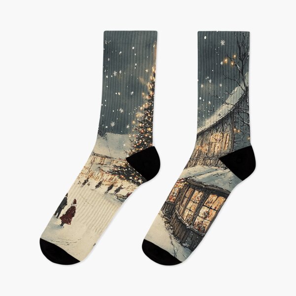 Item preview, Village Christmas Cheer designed and sold by NomadicDreamer.