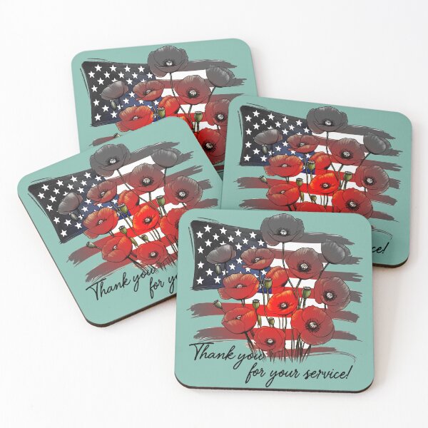 Item preview, Veterans Day, Thak you for your service designed and sold by BlackCoralArt.