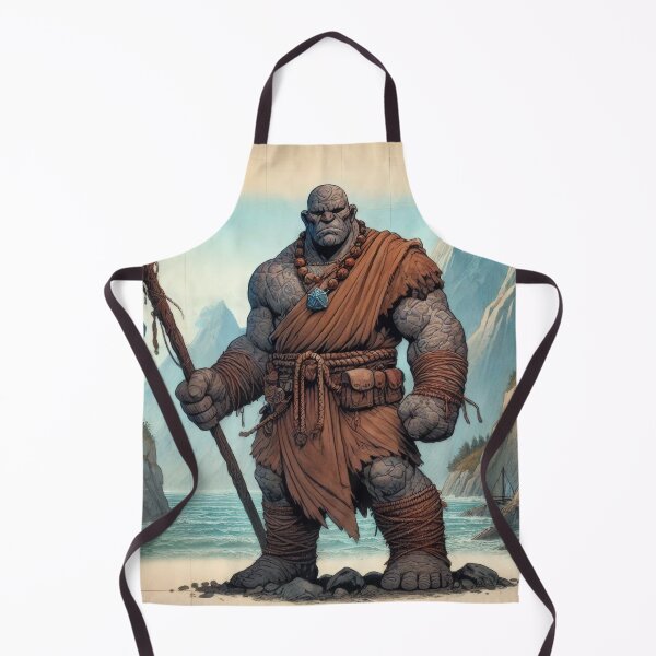 Item preview, Hill Giant Goliath Warrior of Mercy Monk Sailor designed and sold by Johnny MeatShield.