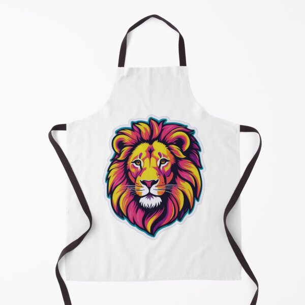 Item preview, Bold Pop-Art Lion Head designed and sold by ArtCreator2023.