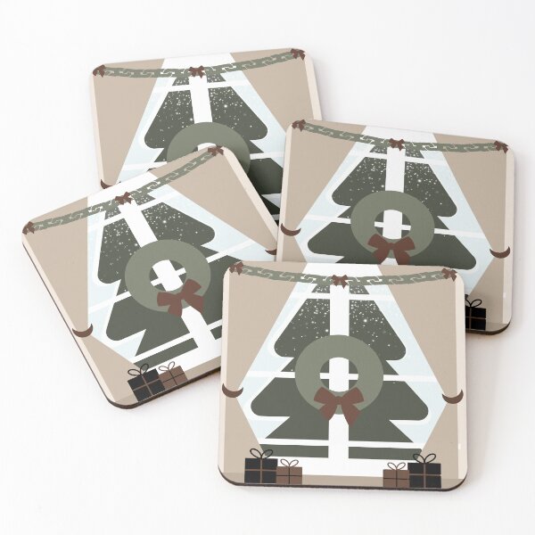 Item preview, Beige Christmas designed and sold by bunhuggerdesign.