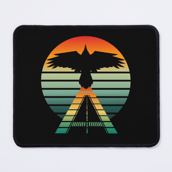 Item preview, Flying Raven. Retro Raven.Raven taking flight. designed and sold by JAGA-ALIME.