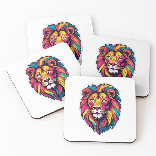 Item preview, Eye-catching Lion Art for Wild Souls designed and sold by ArtCreator2023.