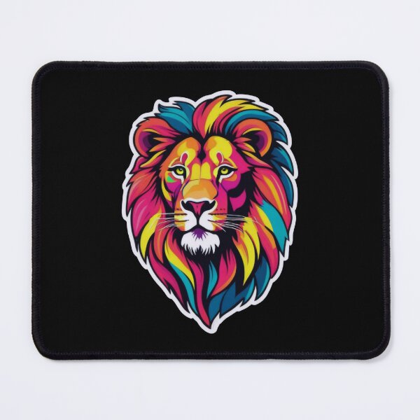 Item preview, Eye-catching Lion Art for Wild Souls designed and sold by ArtCreator2023.
